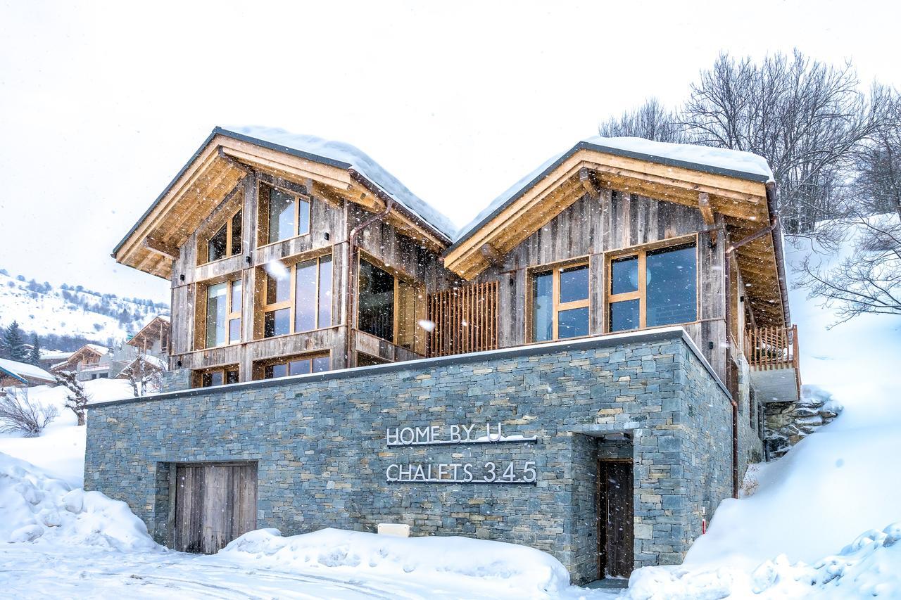 Home By U - Chalet 2 Сен-Мартен-де-Бельвиль Экстерьер фото